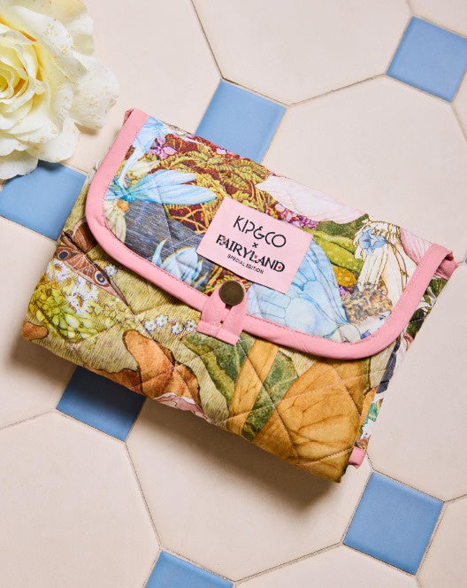 Kip & Co - Baby Change Mat  x Fairyland Fairy Garden