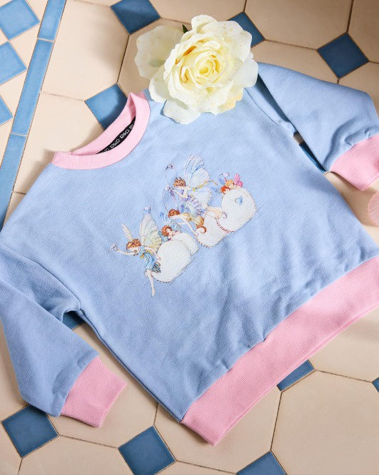 Kip & Co - Organic Cotton Sweater / Fairyland Lake Sailing