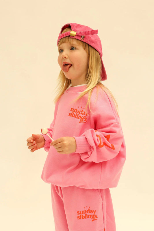 Sunday Siblings - Siblings Set / Pink Sweater