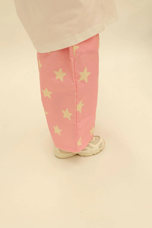 Sunday Siblings - Dusty Star Pants / Pink