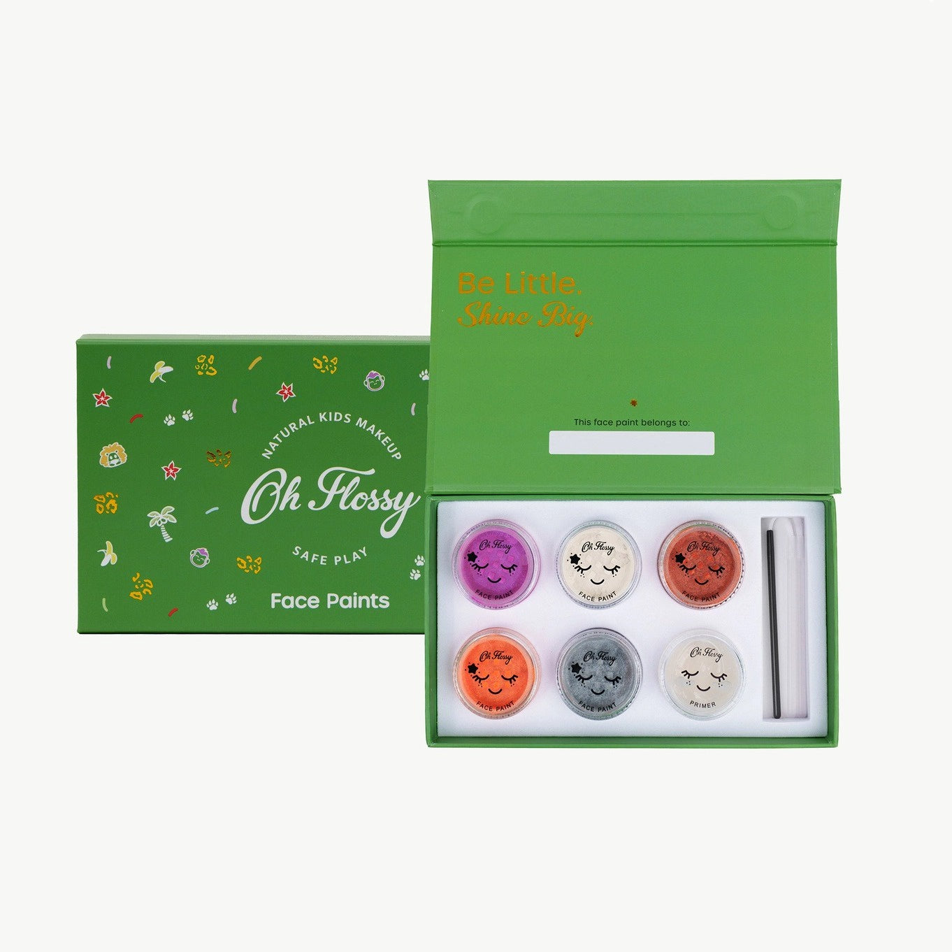 Oh Flossy - Wild Wonders Kids Face Paint Set