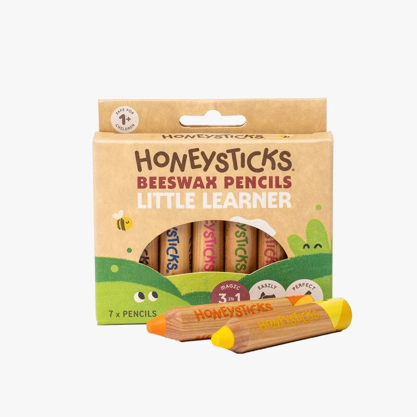 Honeysticks - Magic 3-in-1 Beeswax Pencils Little Learners 7pk