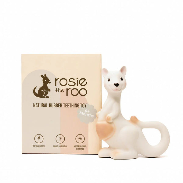 Jeanie Baby - Natural Rubber Teething Toy / Rosie the Roo
