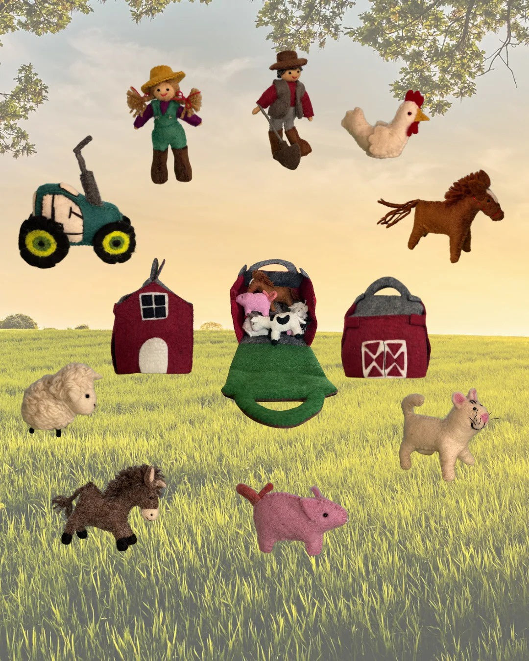 Hey Junii - Farm Play Set