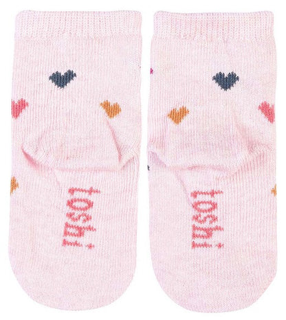 Toshi - Organic Socks Ankle Jacquard