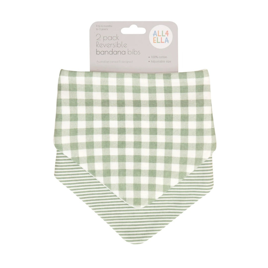 All4Ella - Bandana Bibs / 2 pack