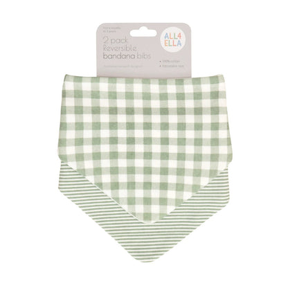 All4Ella - Bandana Bibs / 2 pack