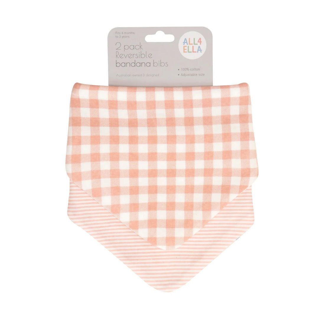 All4Ella - Bandana Bibs / 2 pack