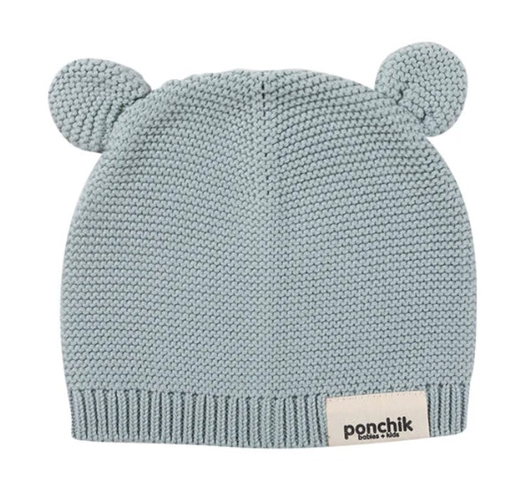 Ponchik Babies + Kids - Bear Ear Knit Beanie