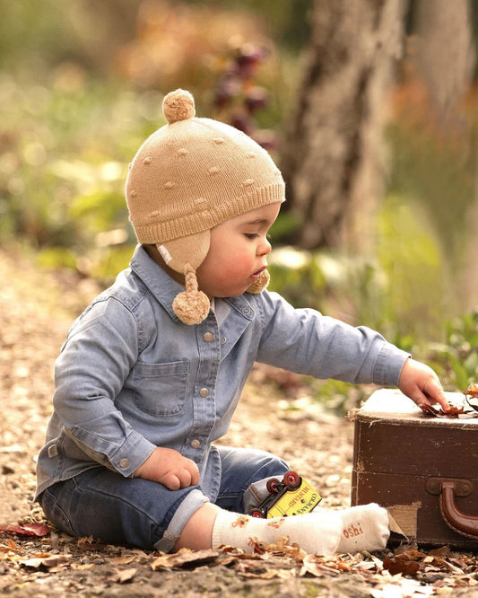 Toshi - Organic Earmuff Popcorn / Driftwood