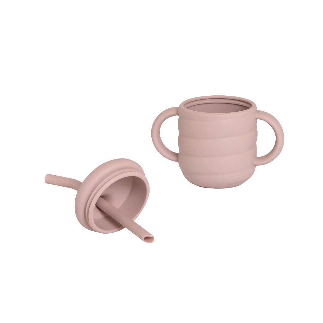 All4Ella - Silicone Sippy cup with Straw