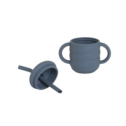 All4Ella - Silicone Sippy cup with Straw