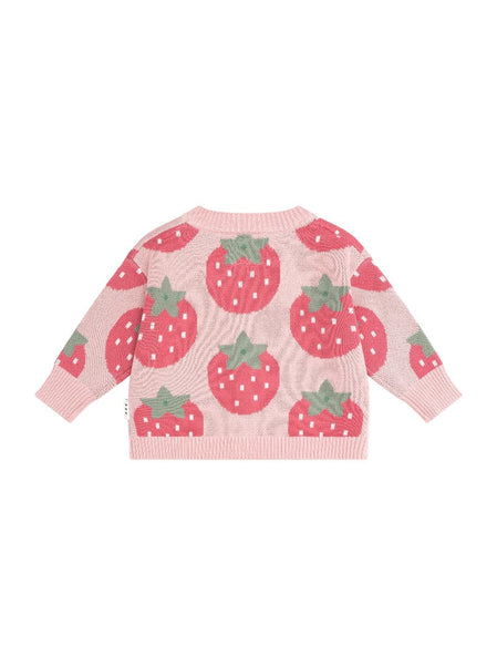 Huxbaby - Berry Boxy Cardi / Candy