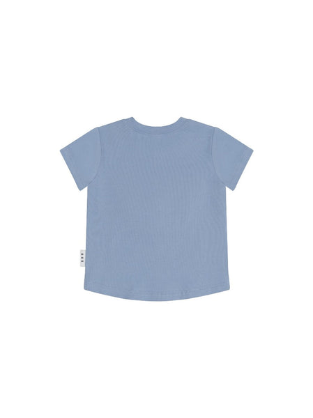 Huxbaby - Furry Hux T-shirt / Cornflower