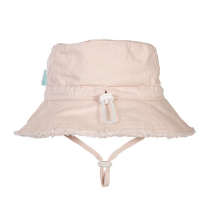 Acorn- Frayed Bucket Hat / Vanilla
