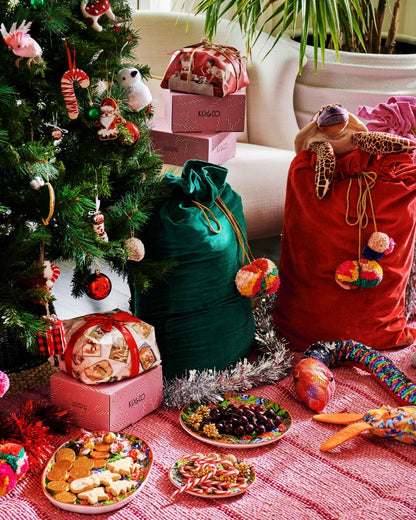 Kip & Co - Velvet Santa Sack
