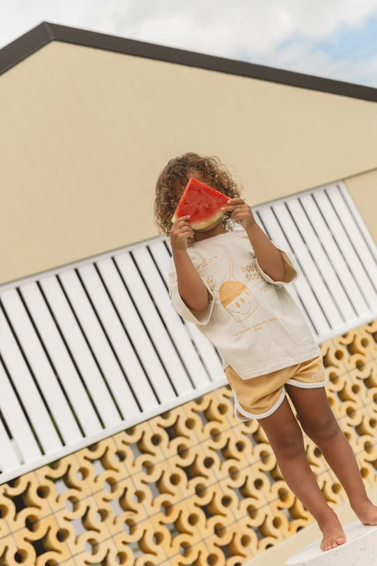 Cinnamon Baby - Double Scoop Tee