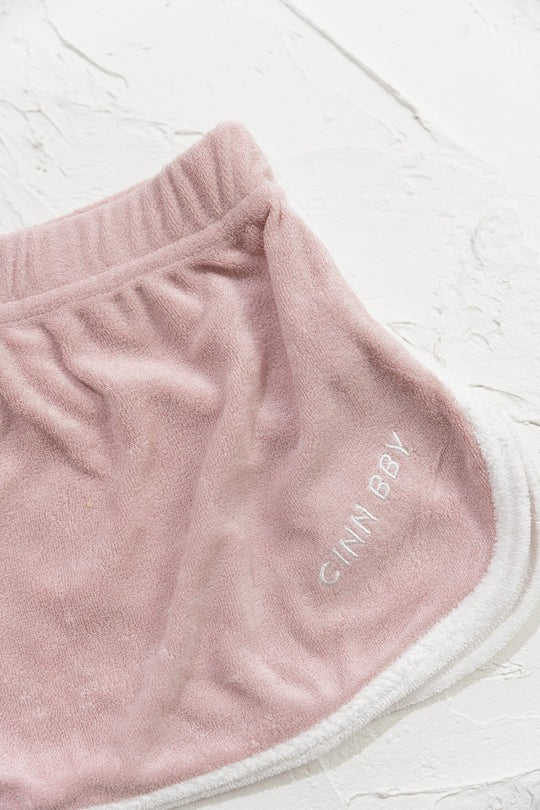 Cinnamon Baby - Terry Skirt / Dusty Rose
