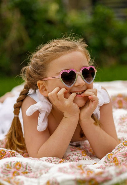 Frankie Ray Sunglasses - Heart / Rainbow (3Y+)