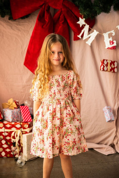 Bella + Lace - Bell Dress / Deck the Halls