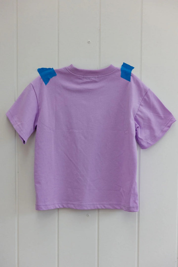 Sunday Siblings - Il Sole Tee / Purple + Cream