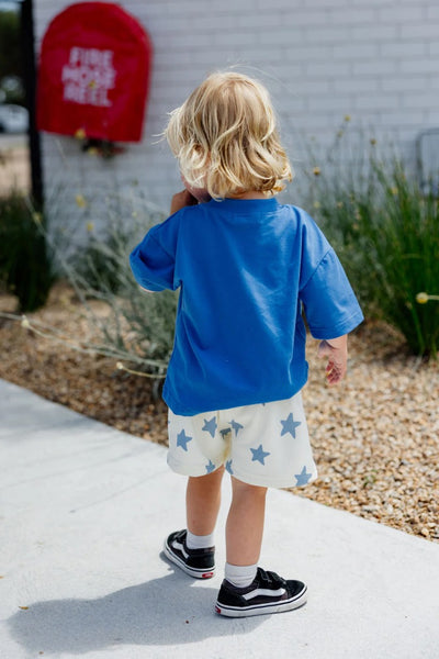 Sunday Siblings - Kiddo Shorts / Blue