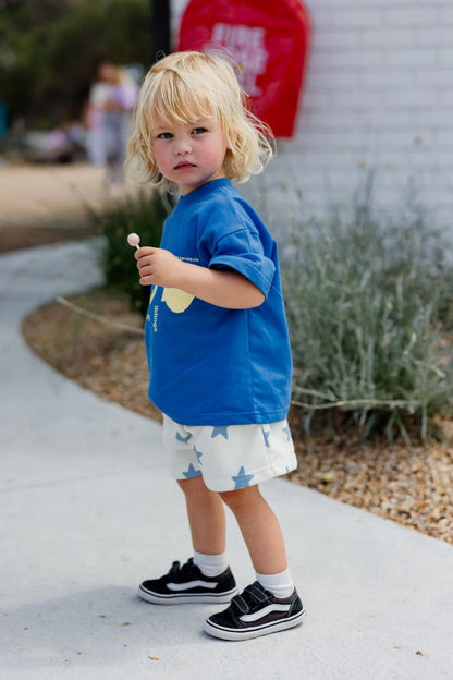 Sunday Siblings - Kiddo Shorts / Blue