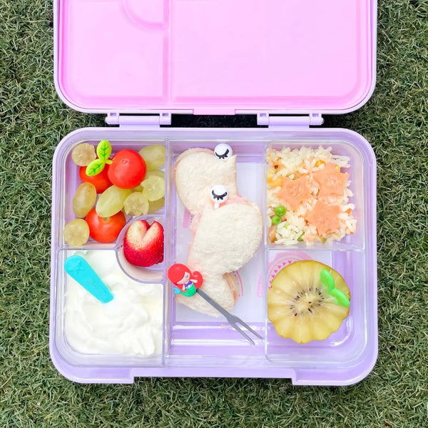 Mum Made Yum - Bento Lunchbox (Large) / Violet Rainbow