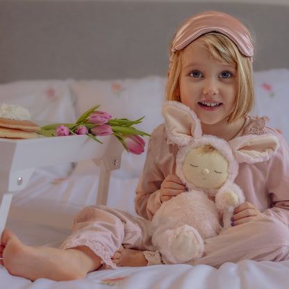 Dinkum Dolls - Lullaby Cozy Dinkum / Bunny Moppet Pink