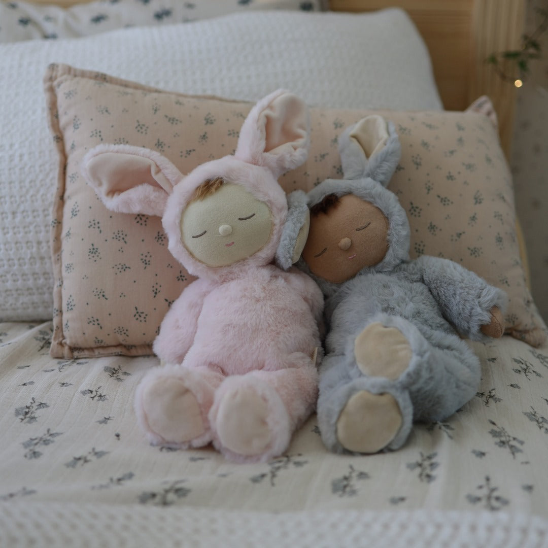 Dinkum Dolls - Lullaby Cozy Dinkum / Bunny Moppet Pink