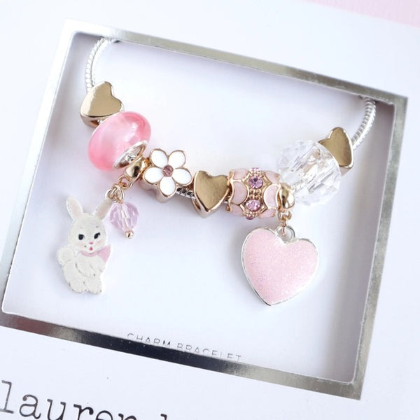 Lauren Hinkley - Floral Dreams Bunny Charm Bracelet