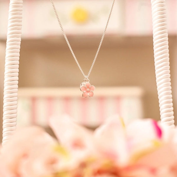 Lauren Hinkley - Pink Flower Necklace