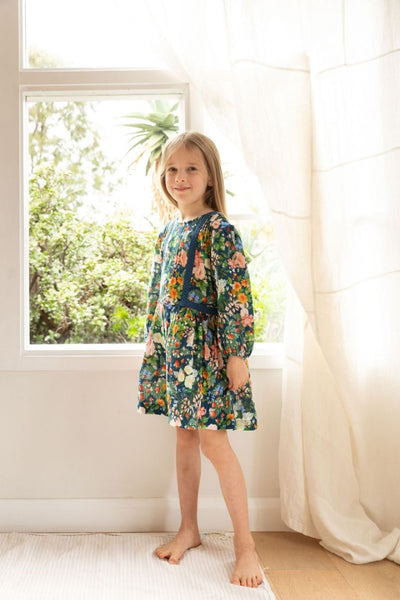 Alex & Ant - Primrose Dress / Strawberry Navy