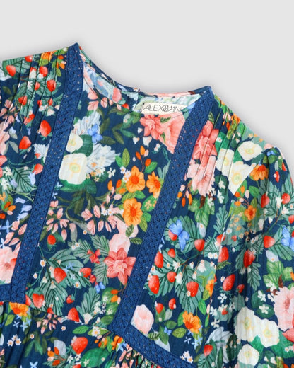 Alex & Ant - Primrose Dress / Strawberry Navy