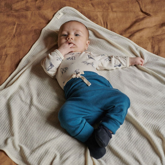 Nature Baby - Drawstring Pants / Teal
