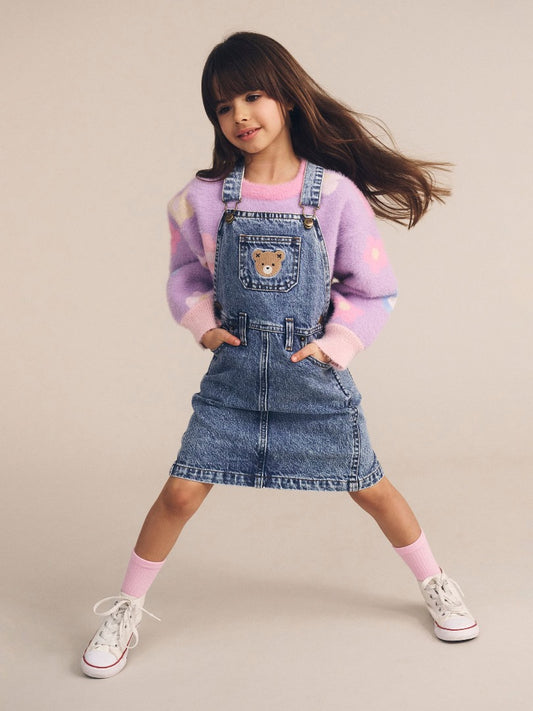 Huxbaby - Dreamy Denim Pinafore