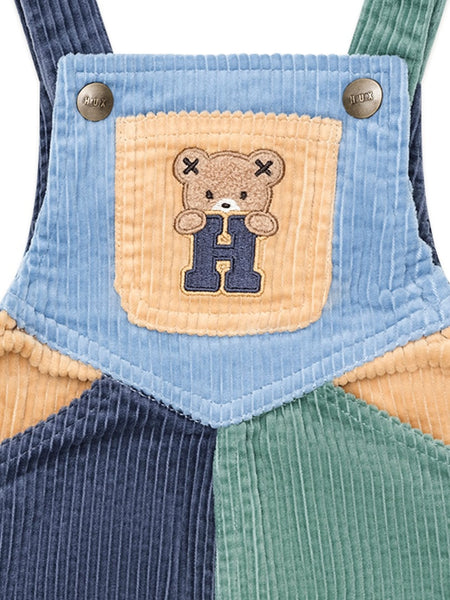 Huxbaby - Midnight Colour Block Overalls