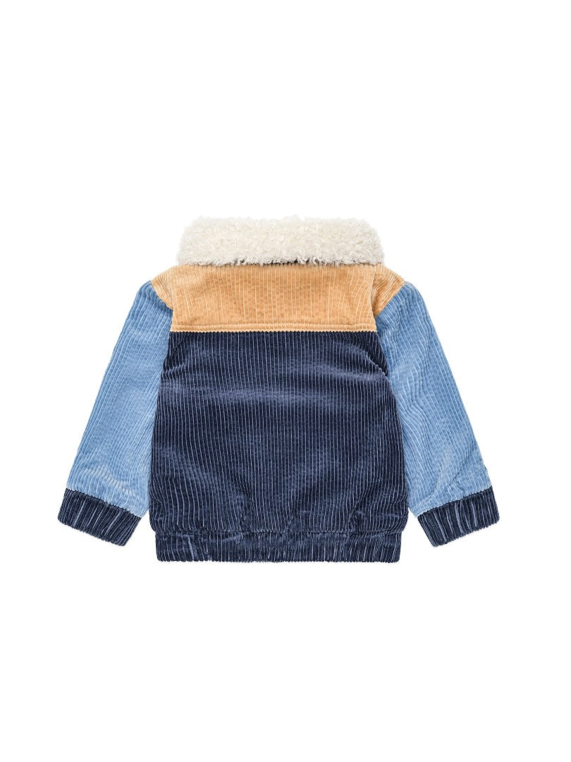 Huxbaby - Midnight Colour Block Cord Jacket