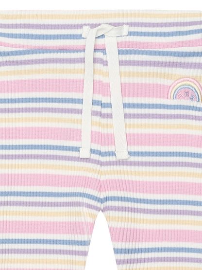 Huxbaby - Rainbow Stripe Rib Legging