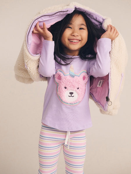 Huxbaby - Rainbow Stripe Rib Legging