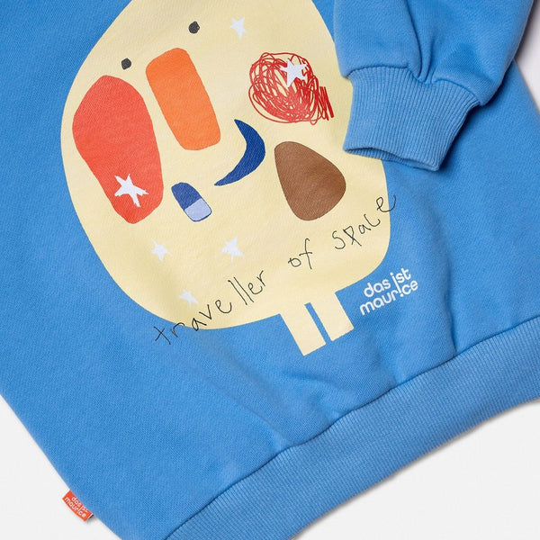 Das Ist Maurice - Pullover Sky Blue Space Man