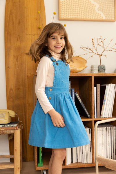 Alex & Ant - Ellie Pinafore Dress / Sky Blue