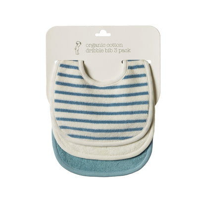 Nature Baby - Dribble Bibs 3 Pack