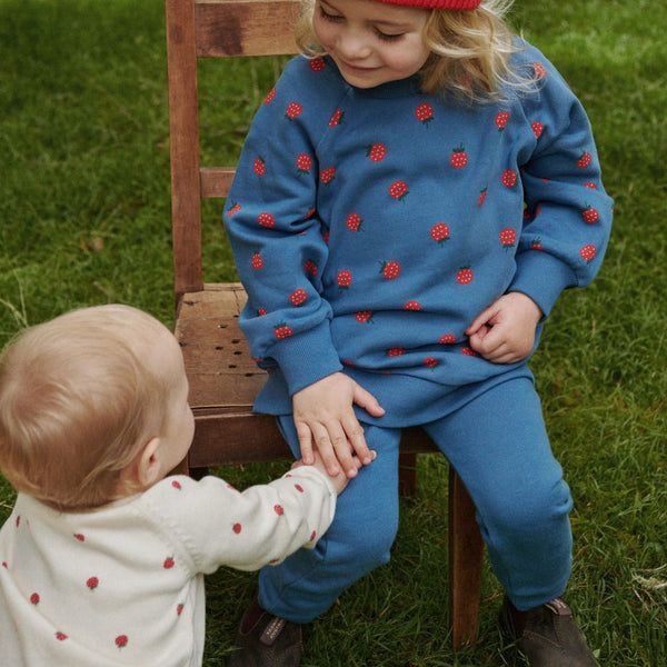 Nature Baby - Piper Cardigan / Raspberry Print