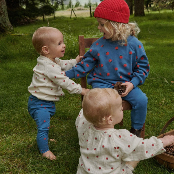 Nature Baby - Piper Cardigan / Raspberry Print