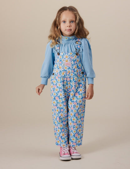Goldie & Ace - Sophia Embroidered Puff Sleeve Skivvy