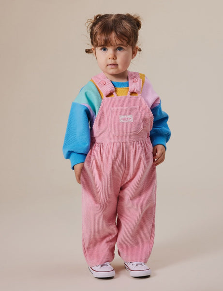 Goldie & Ace - Sammy Corduroy Overalls / Sweet Pea