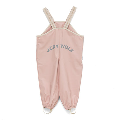 Cry Wolf - Rain Overalls / Dusty Pink