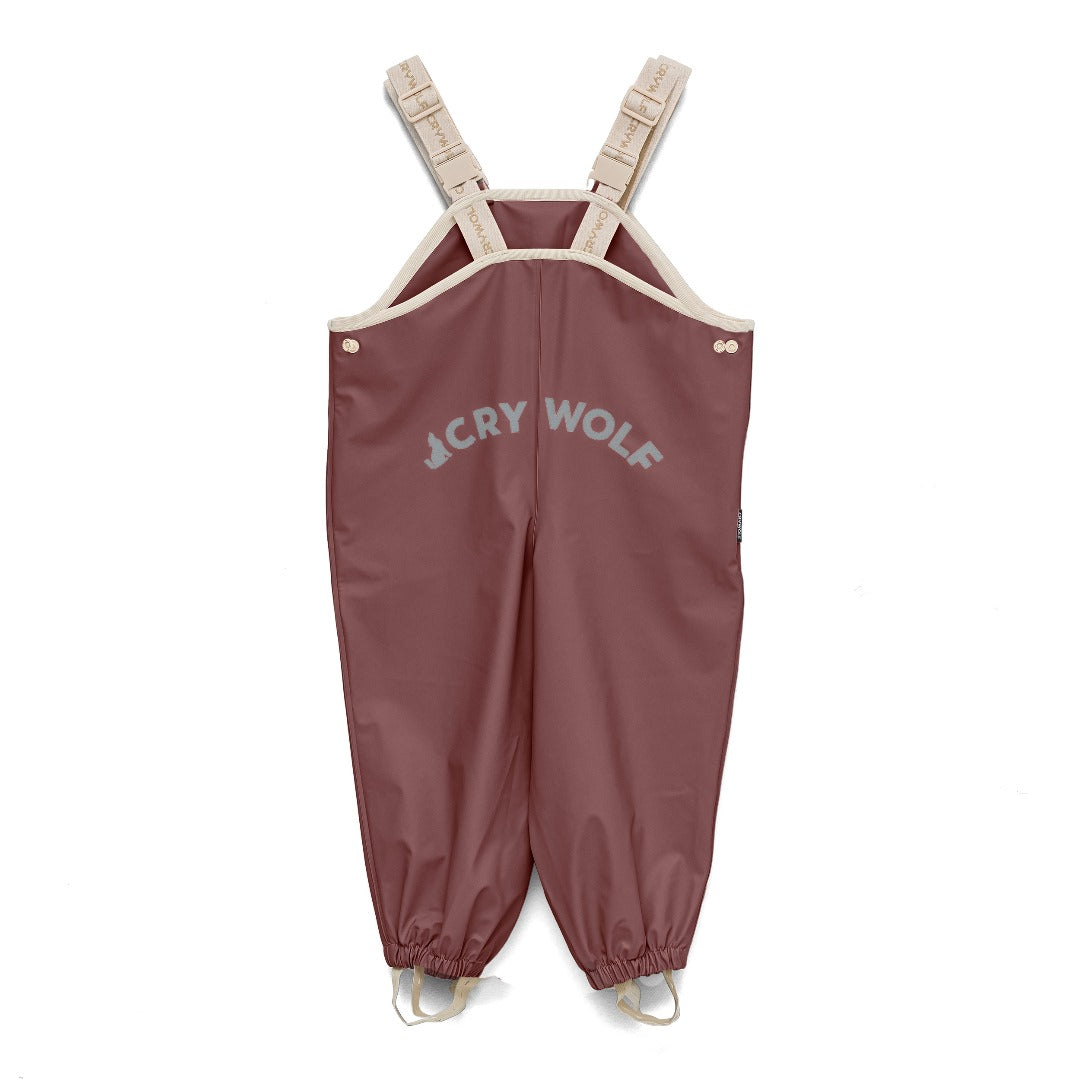 Cry Wolf - Rain Overalls / Mauve