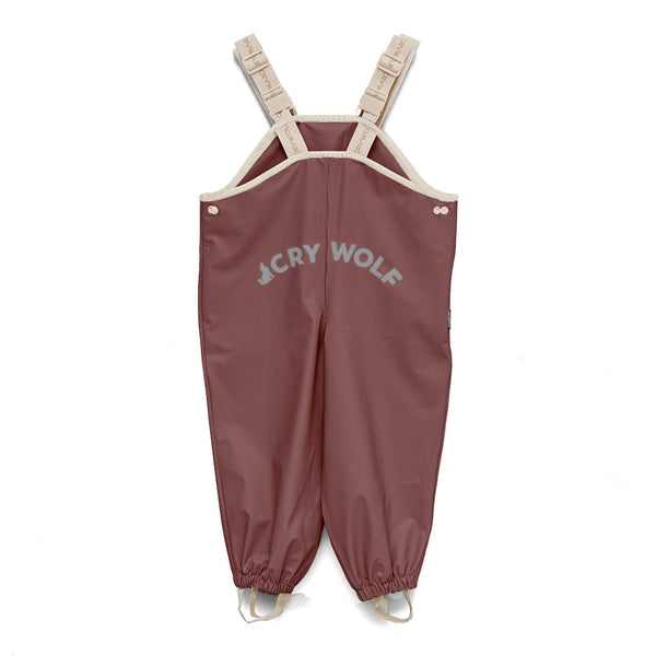 Cry Wolf - Rain Overalls / Mauve